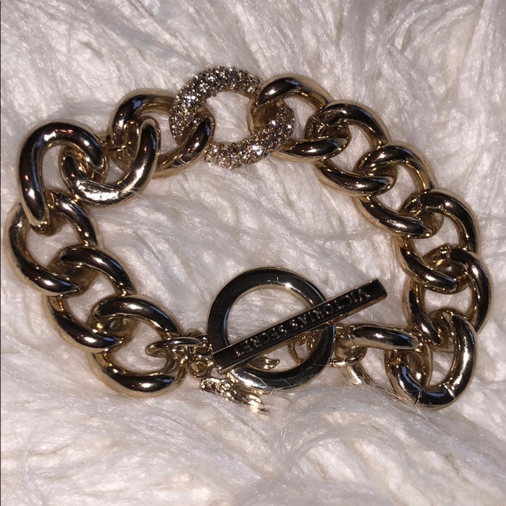 Victoria Secret Limited Edition Gold Bracelet